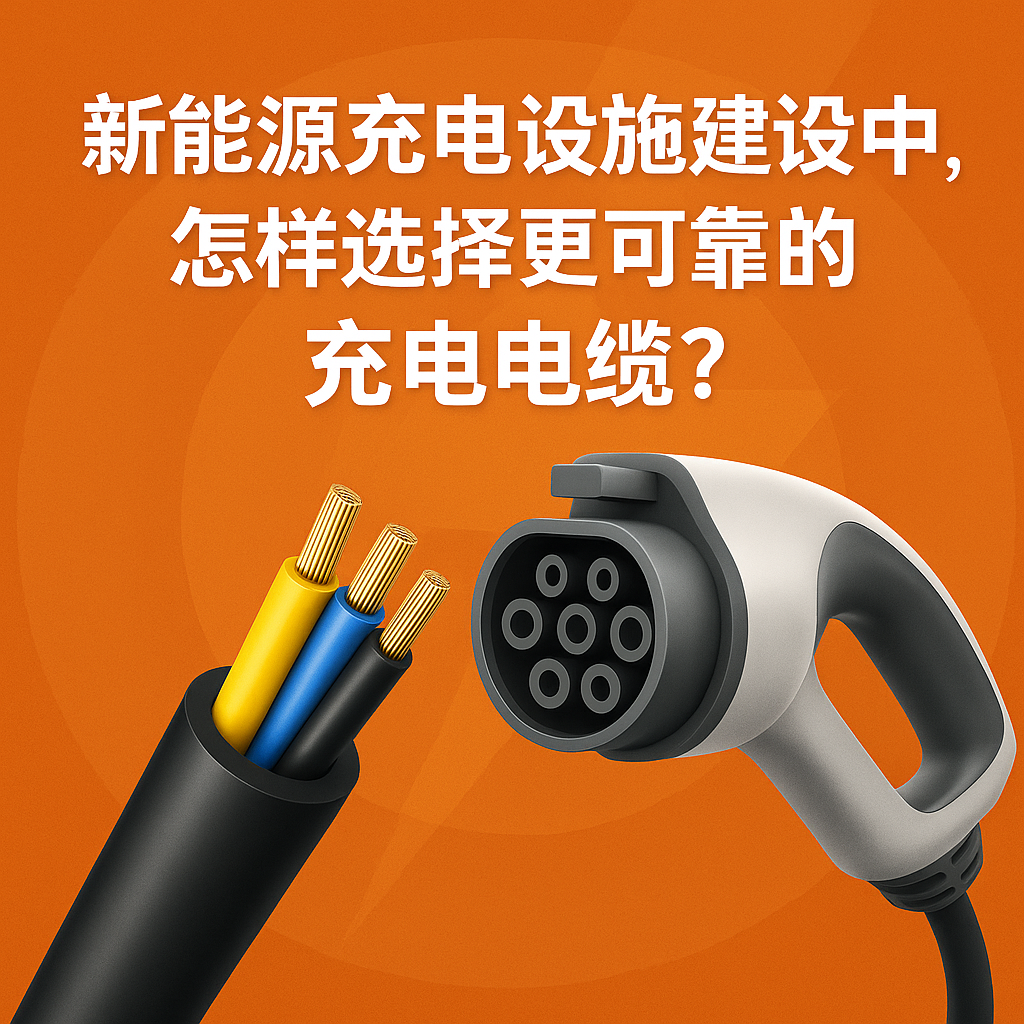 新能源充电设施建设中，怎么选择更靠得住的充电电缆？