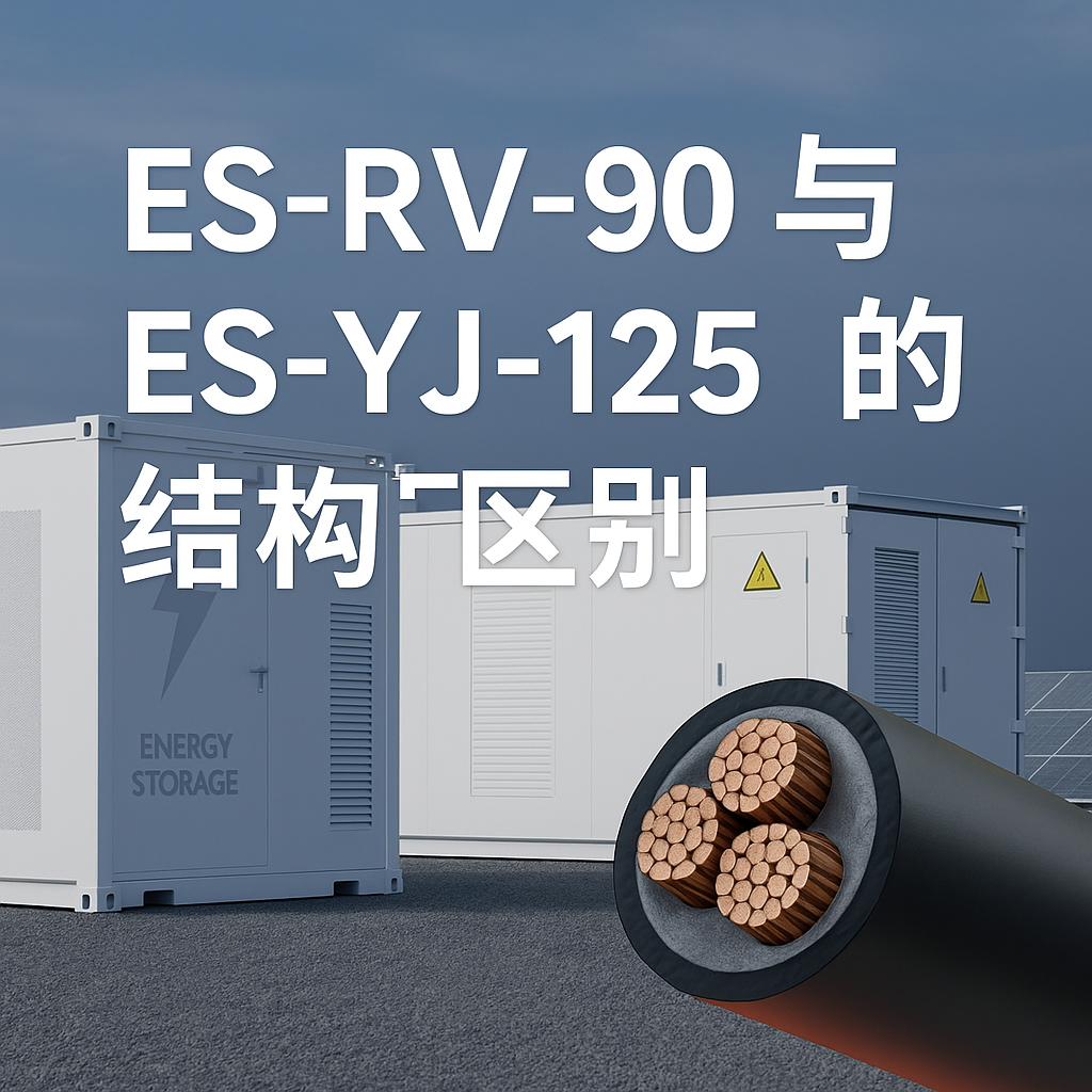 ES-RV-90 和 ES-YJ-125 的结构有什么区别？
